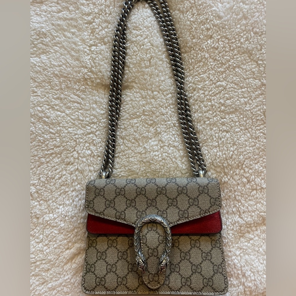 SOLD‼️- Gucci Dionysus GG supreme mini SOLD